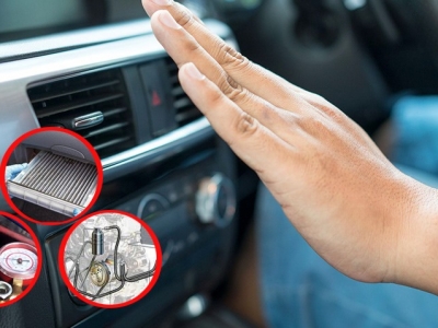 Thủ phạm khiến điều hòa ôtô thổi ra khí nóng